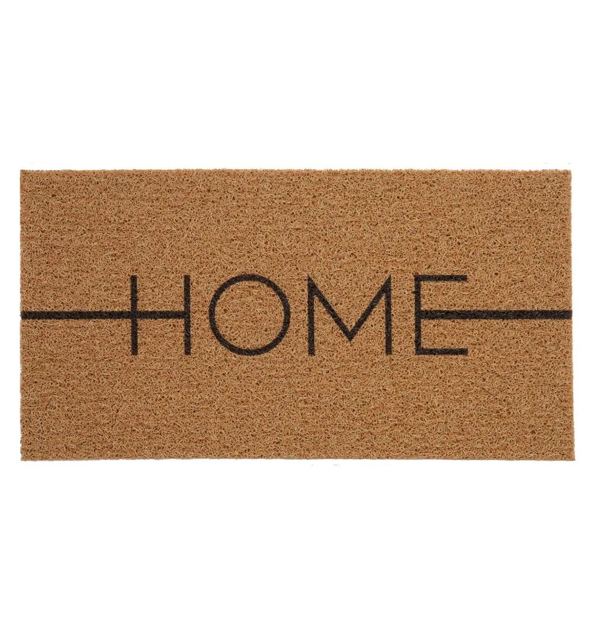 Tapete Capacho Vinil 40cm x 75cm - Home Bege- Kapazi