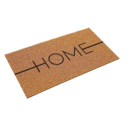 Tapete Capacho Vinil 40cm x 75cm - Home Bege- Kapazi