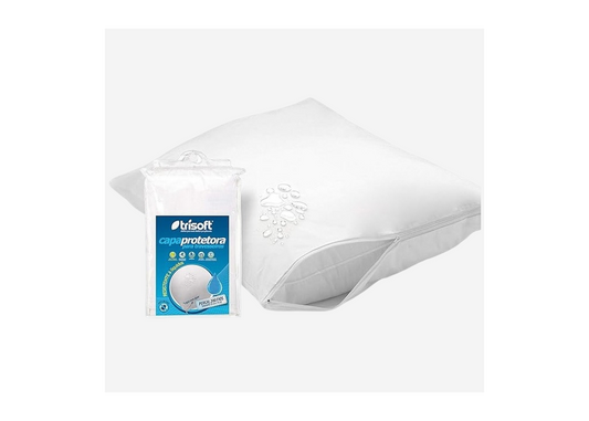Capa Protetora de Travesseiro Impermeável 50cm x 70cm - Trisoft