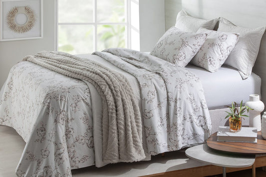 Jogo de Cama Home Design - 200 Fios - Casal - Corttex