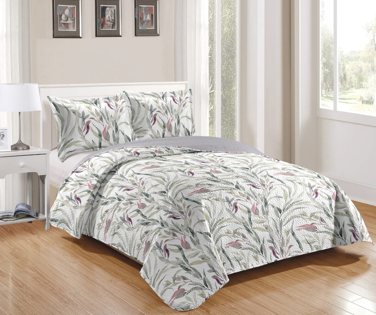 Kit Colcha Patchwork - Casal - Rozac