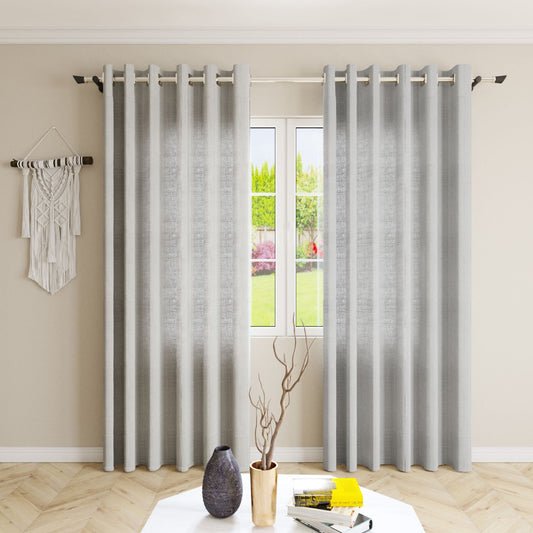 Cortina Bali 5,50m x 2,50m - Cinza - Belchior - Ms Tapeçaria