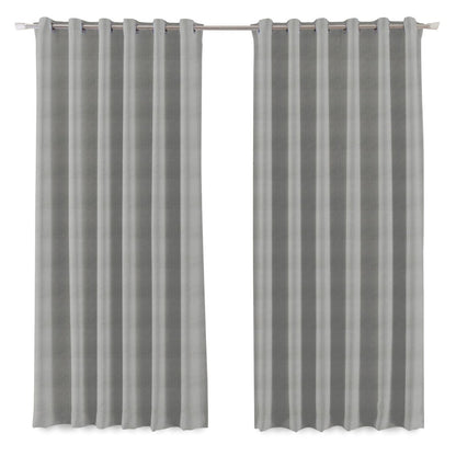 Cortina Bali 5,50m x 2,50m - Cinza - Belchior - Ms Tapeçaria