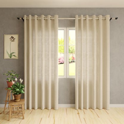 Cortina Bali 5,50m x 2,50m - Linho - Belchior - Ms Tapeçaria