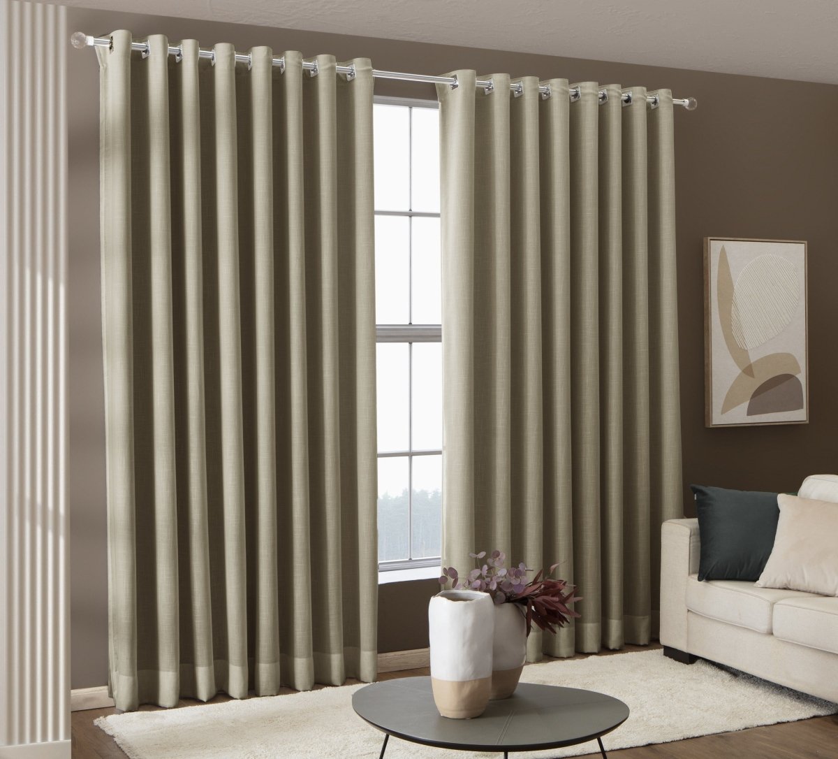 Cortina Semi - Blackout Antonela 3,00m X 2,30m - M&C - Ms Tapeçaria