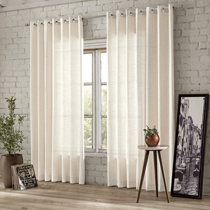 Cortina Translúcida Milena 2,00m x 1,80m - Döhler - Ms Tapeçaria