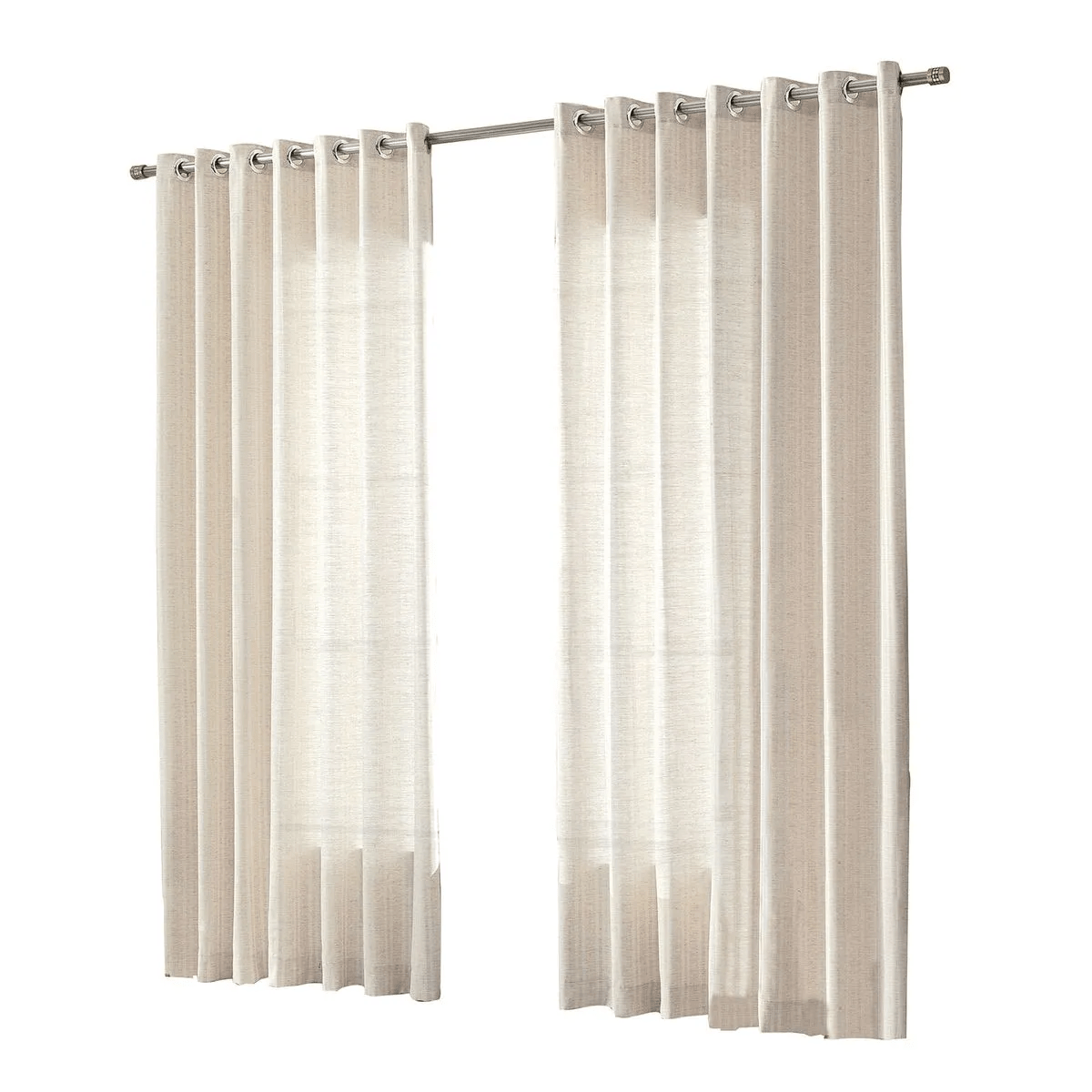 Cortina Translúcida Milena 2,00m x 1,80m - Döhler - Ms Tapeçaria