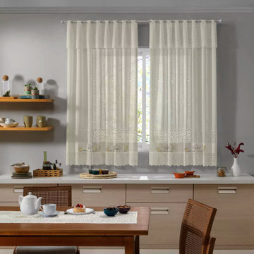 2.00m x 1.50m (Indicado para varão de até 1.5m) / Marfim