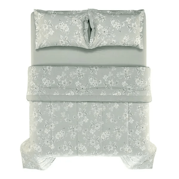 Edredom 200 Fios Percal - Solteiro - Karsten - Ms Tapeçaria