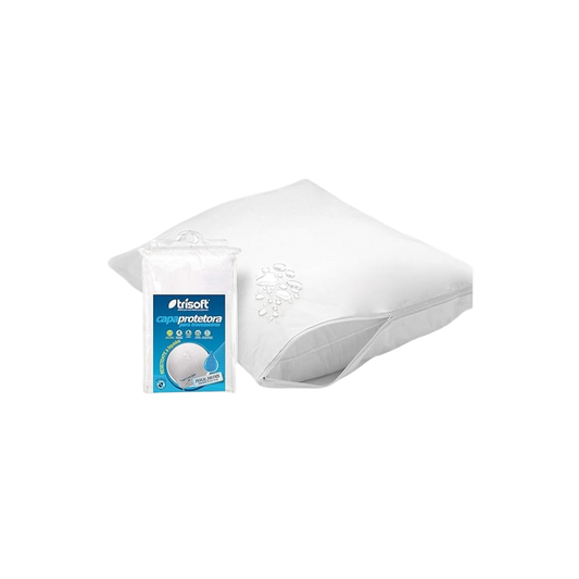 Capa Protetora de Travesseiro Impermeável 50cm x 70cm - Trisoft