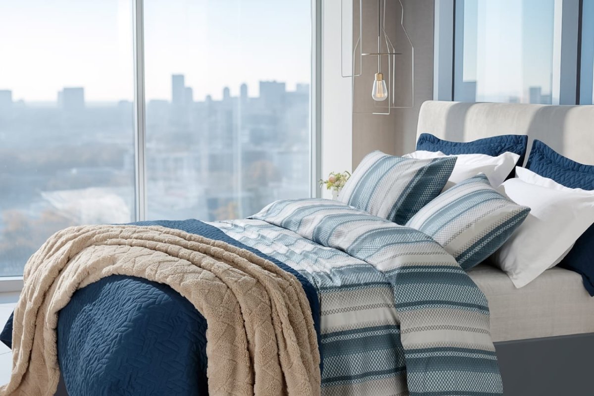 Jogo de Cama Home Design - 200 Fios - Casal - Corttex - Ms Tapeçaria