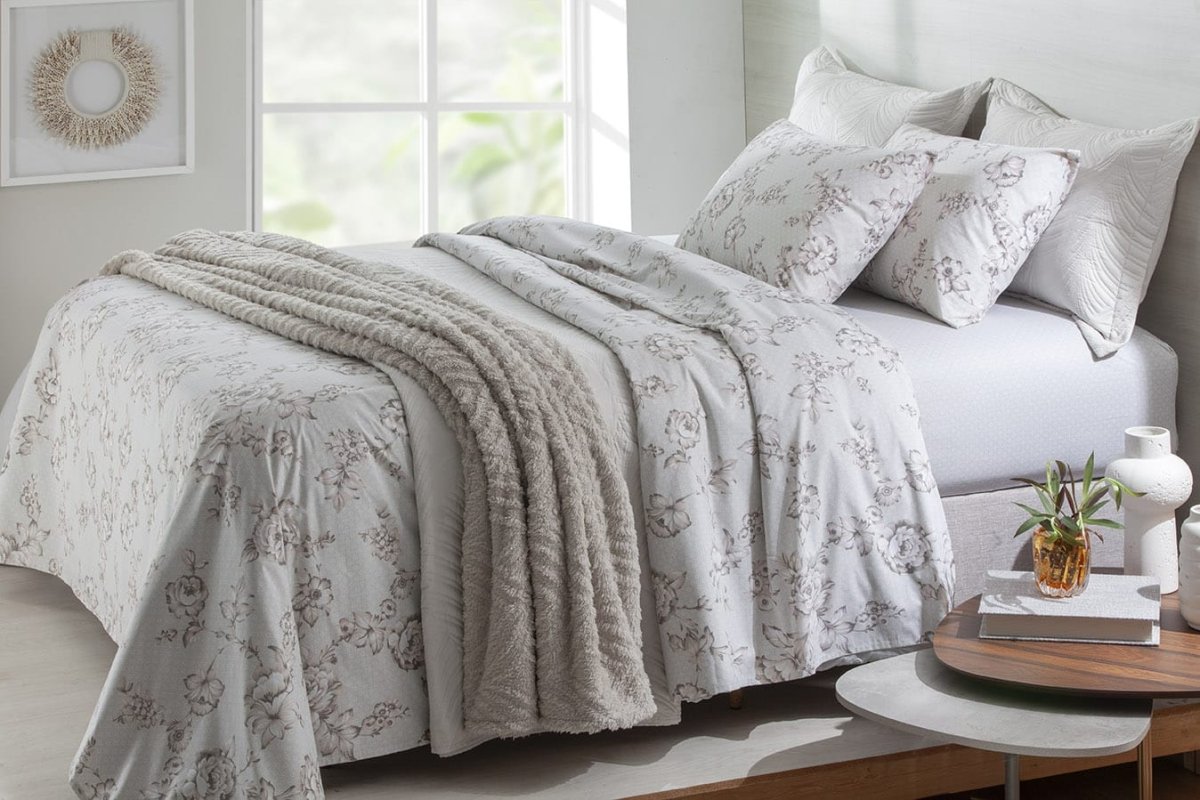 Jogo de Cama Home Design - 200 Fios - Casal - Corttex - Ms Tapeçaria