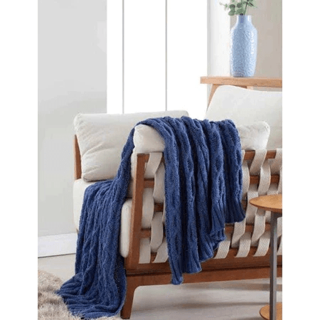 Manta Peseira Tricot - 1,30m x 1,50m - Rozac - Ms Tapeçaria